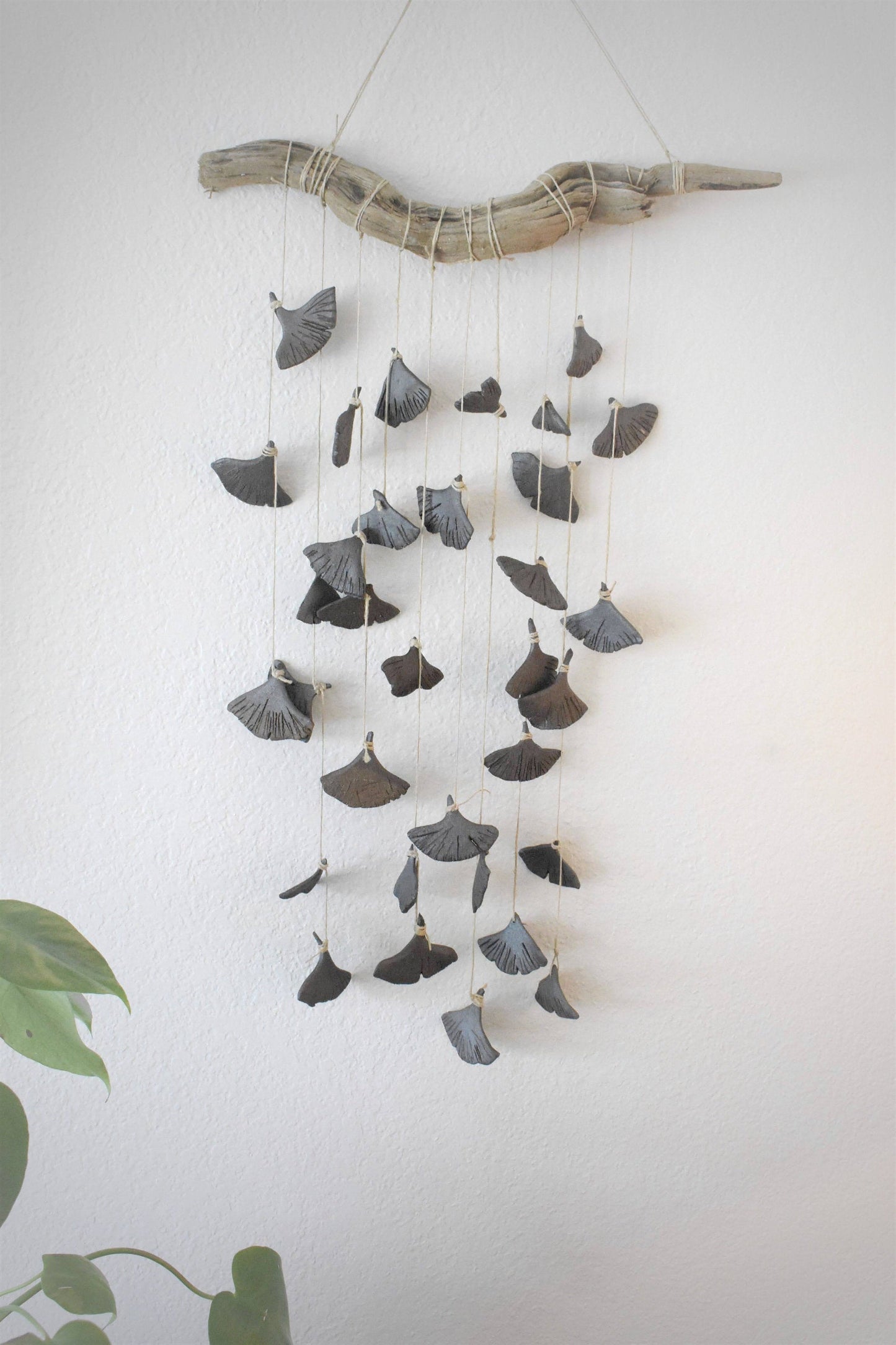 CUSTOM ginkgo wall hanging