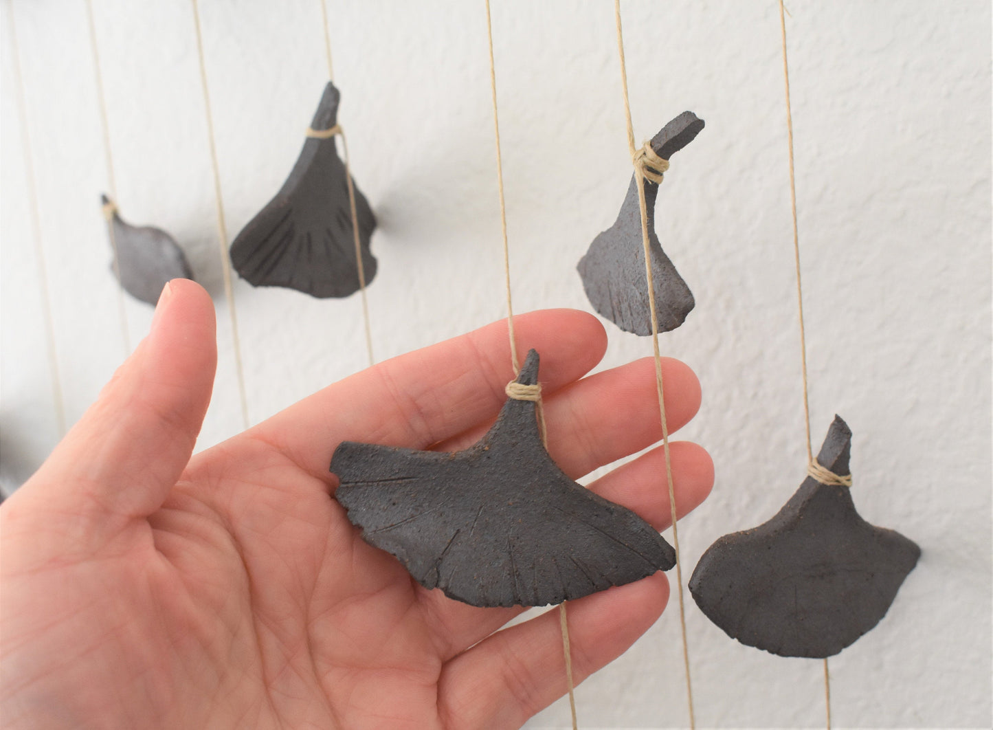 ginkgo leaf wall hanging