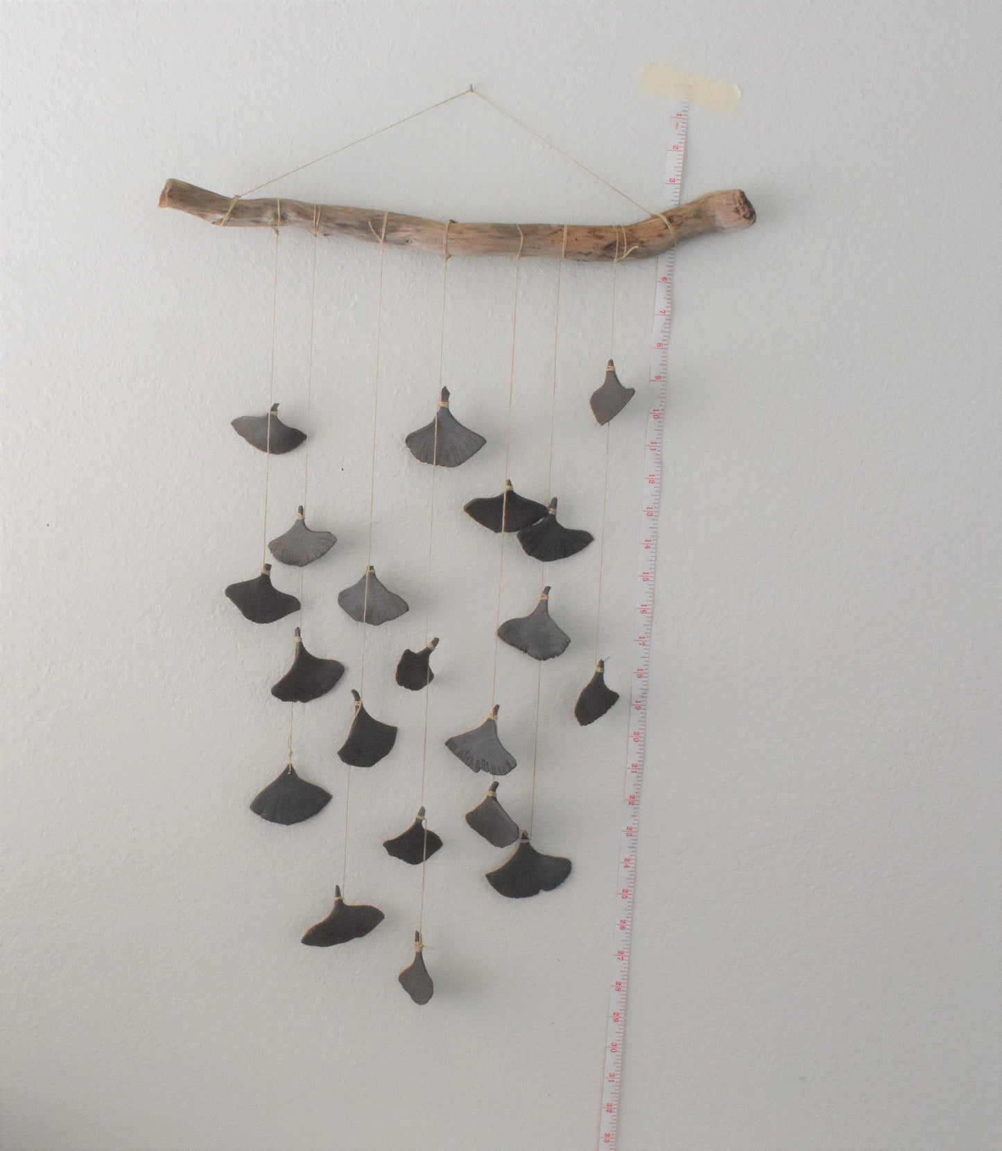 ginkgo leaf wall hanging