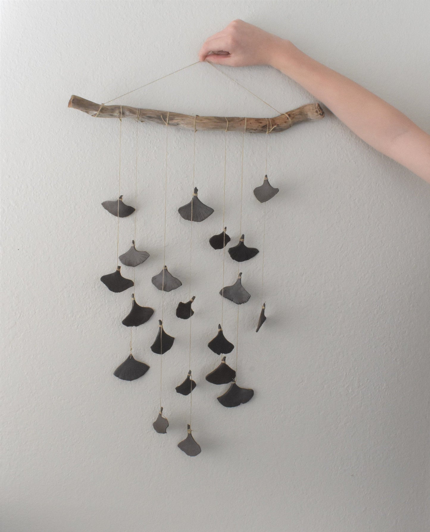 ginkgo leaf wall hanging